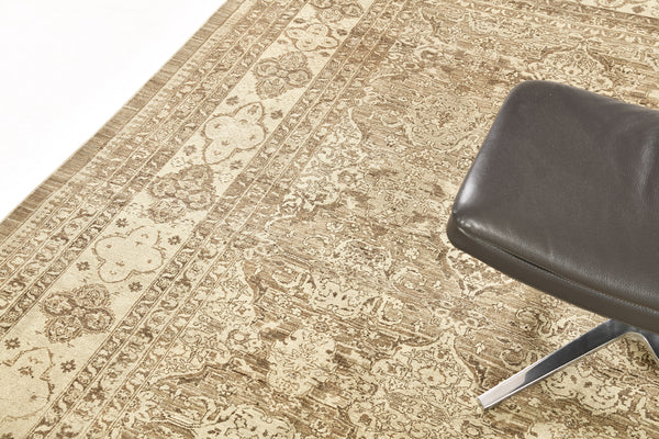 Vintage Style Tabriz Allover Design - styled in room setting [#1]