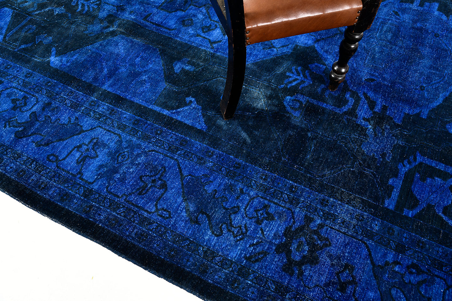 Vintage Style Overdyed Rapture Collection Rug