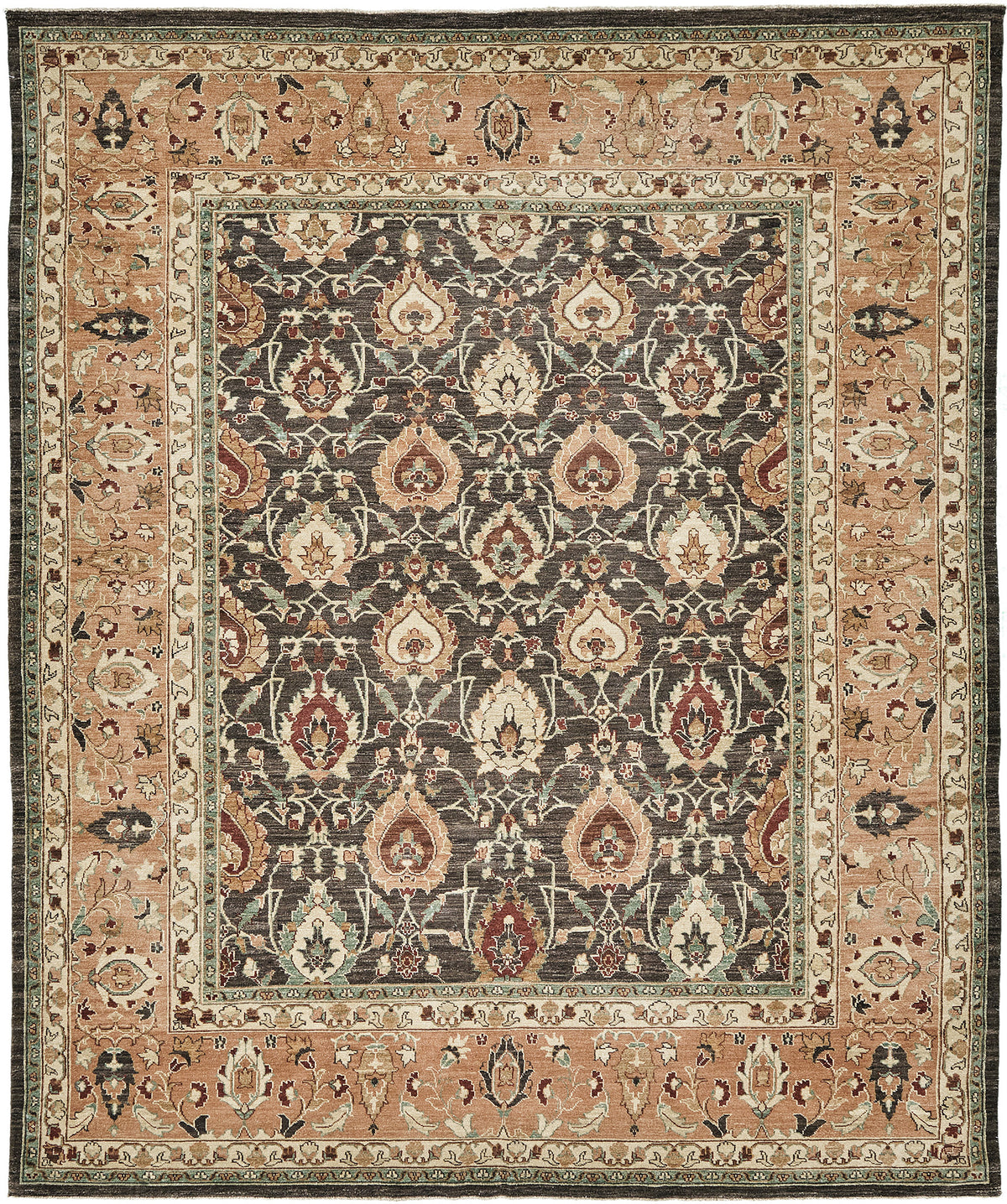 Natural Dye Sultanabad Style Rug Divine - one-of-a-kind handmade area rug
