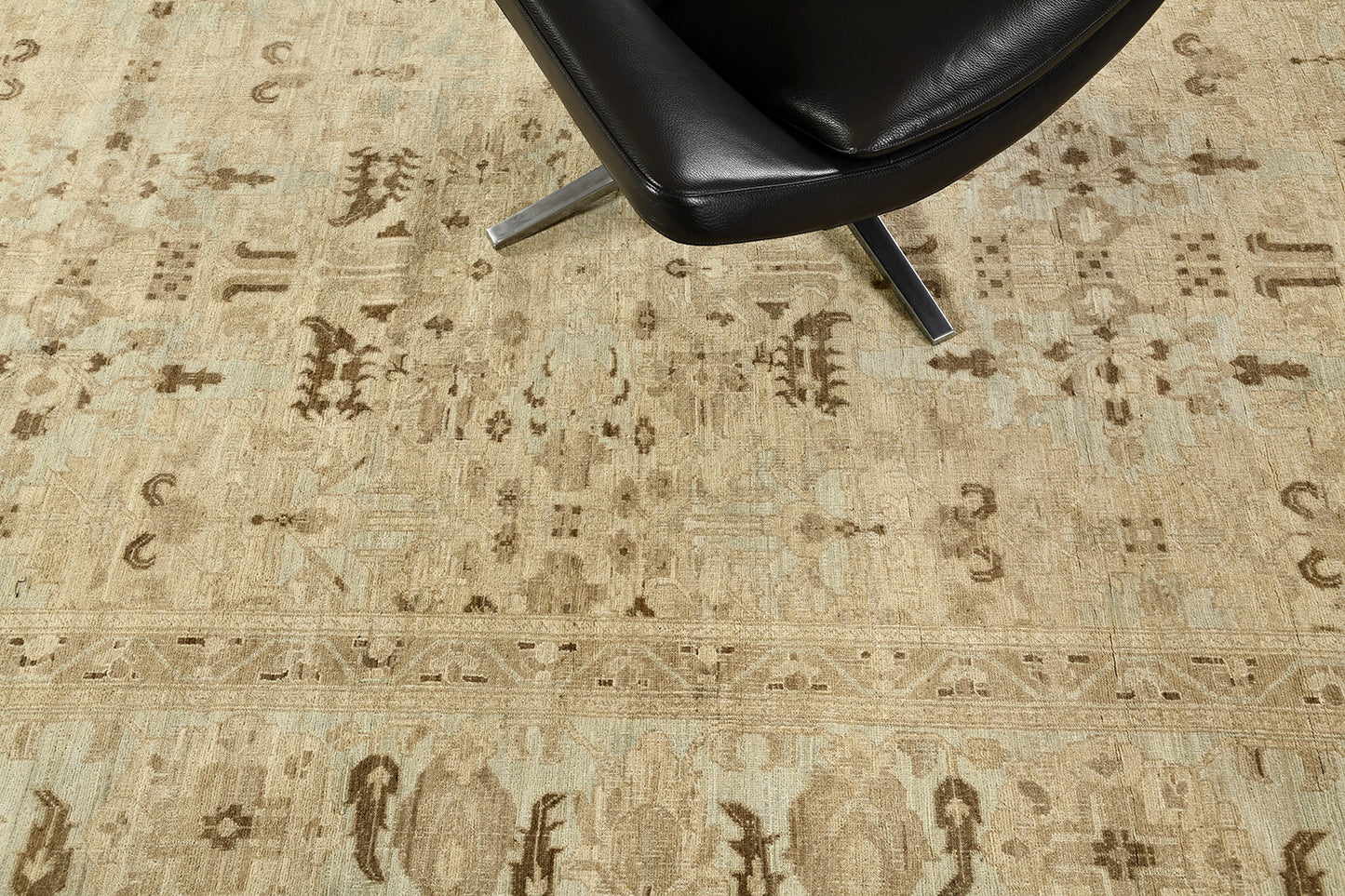 Vintage Style Sultanabad Revival Rug