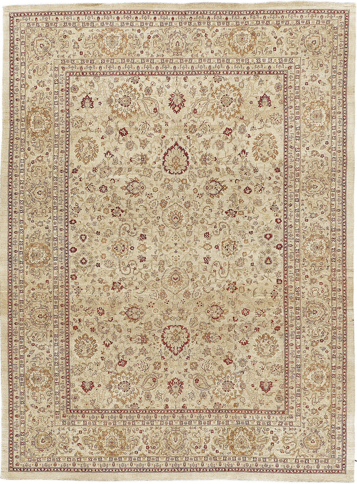 Antique Recreation Rug Fable Collection - one-of-a-kind handmade area rug