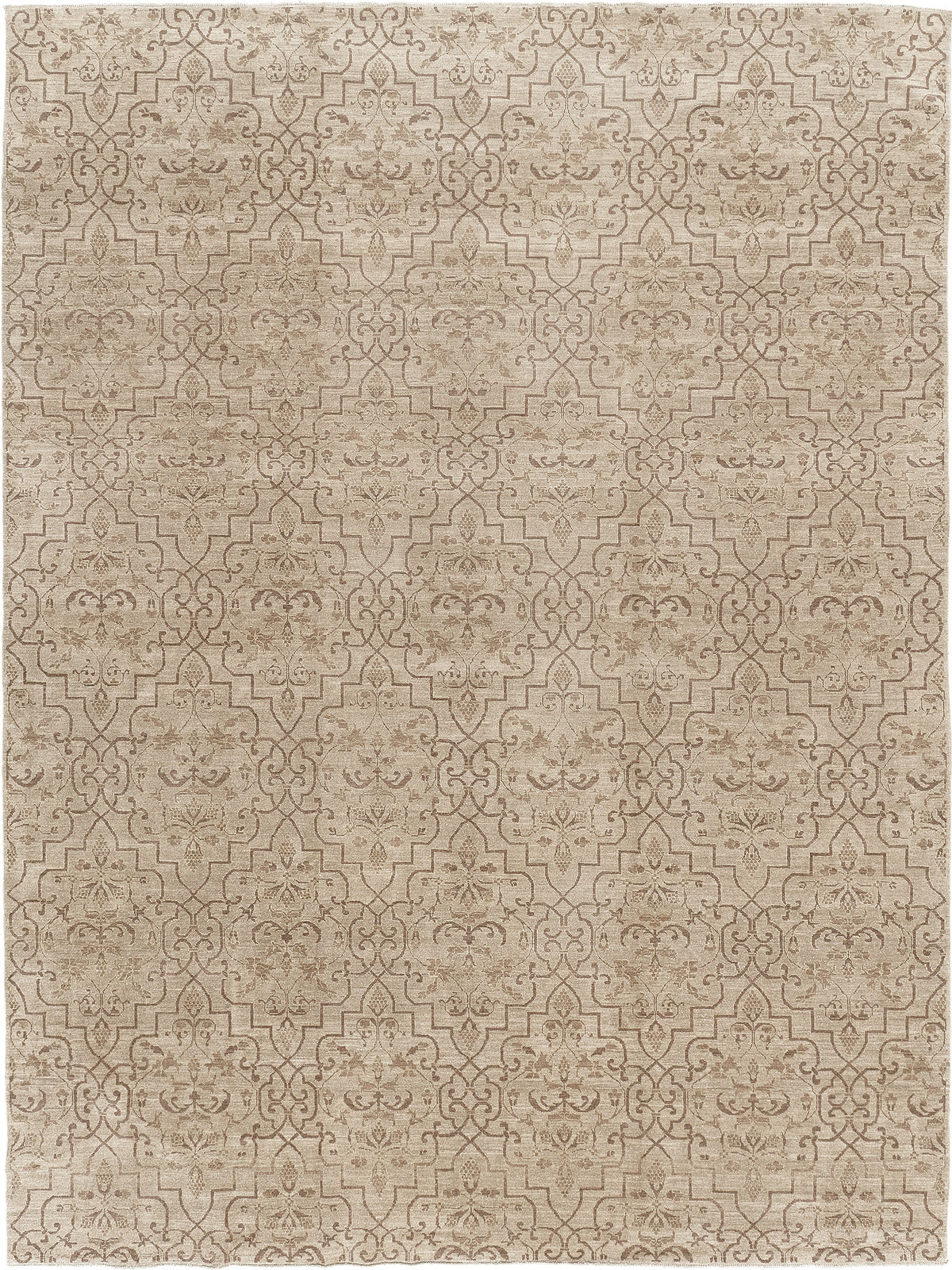 Natural Dye Transitional Rug Design Divine - one-of-a-kind handmade area rug [#2]