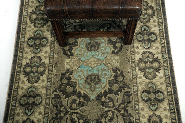 Vintage Style Tabriz Design Rug - styled in room setting [#1] (2)