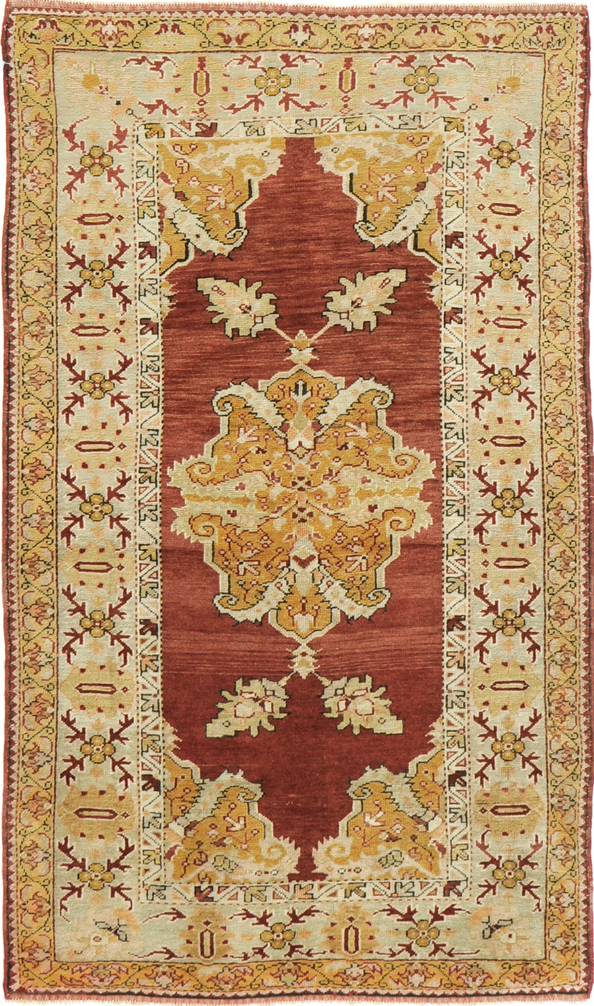Vintage Turkish Anatolian Rug - hand-knotted in Turkey - one-of-a-kind handmade area rug [#98]