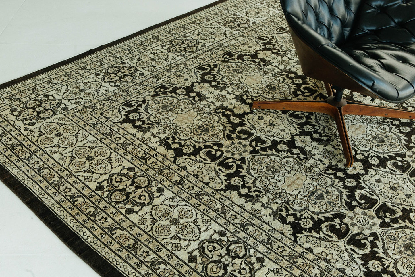 Vintage Style Tabriz Revival Rug