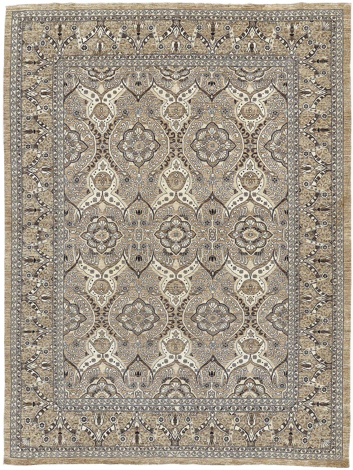 Vintage Style Agra Design Rug D5408