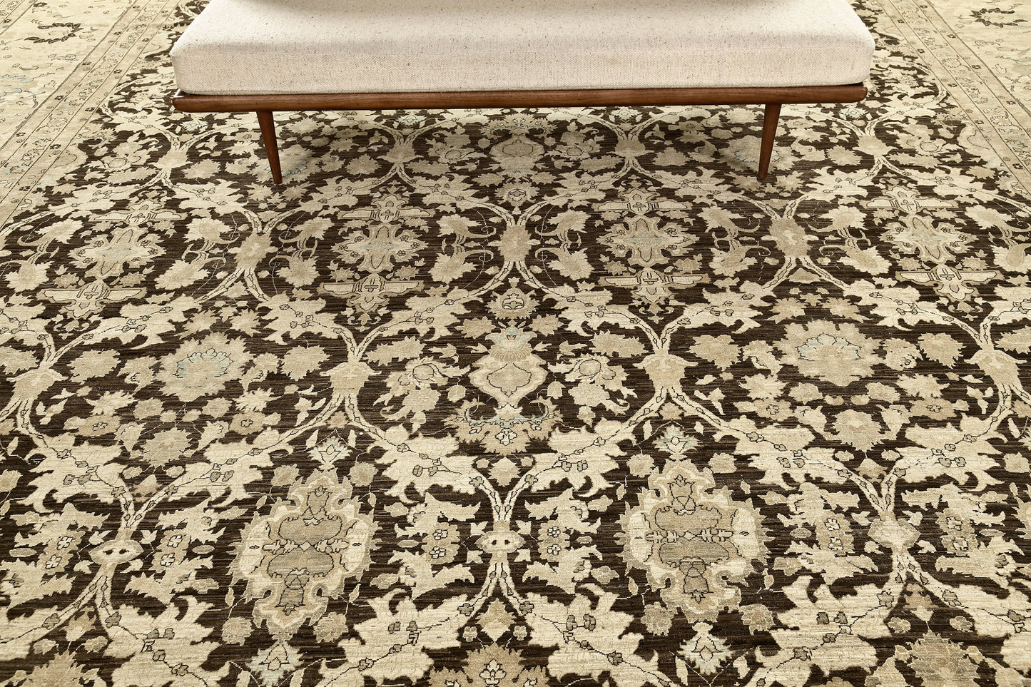 Vintage Style Tabriz Allover Design D5297