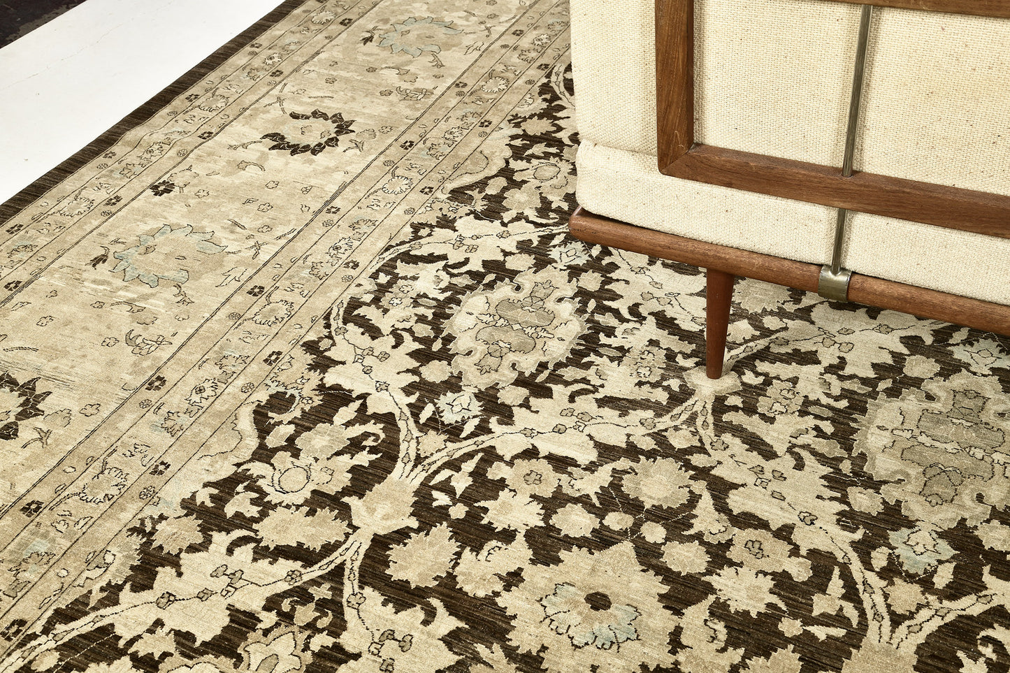Vintage Style Tabriz Allover Design D5297