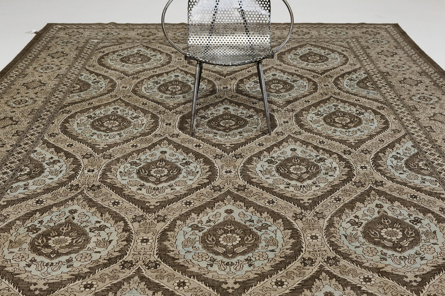 Vintage Style Panel Design Rug D5380