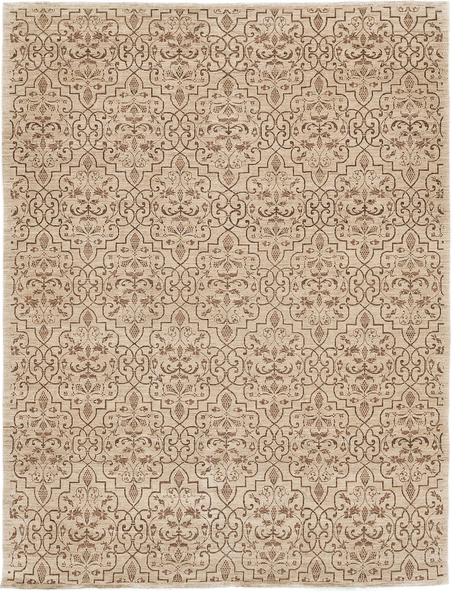 Natural Dye Transitional Rug Design D5159 Divine