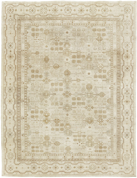 Vintage Style Khotan Revival Rug