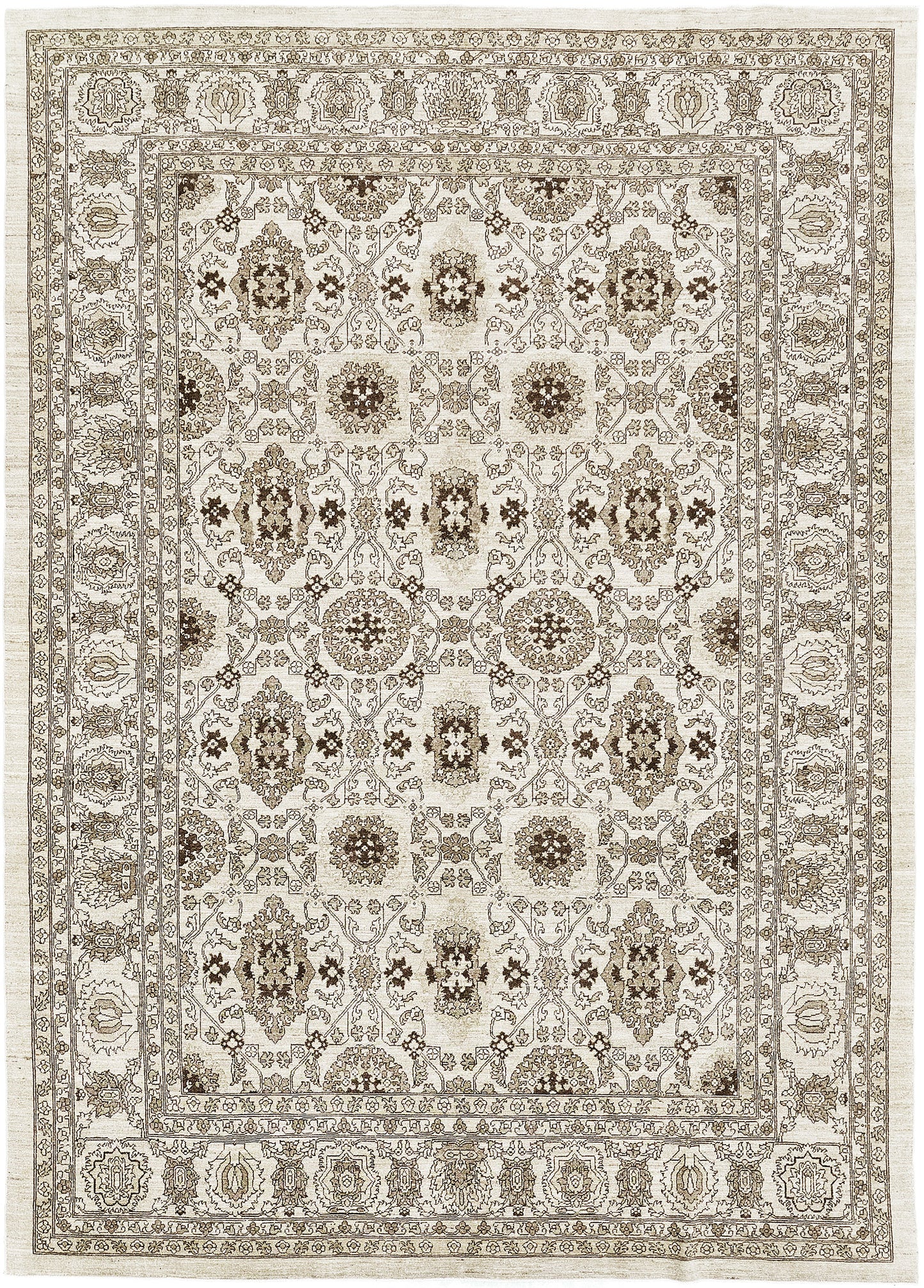 Vintage Style Mahal Design Rug D5137