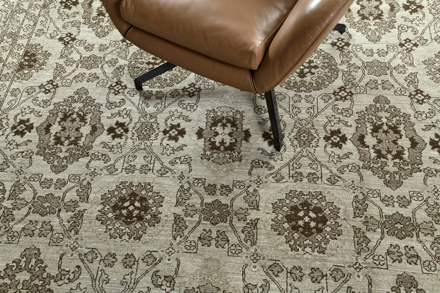 Vintage Style Mahal Design Rug D5137