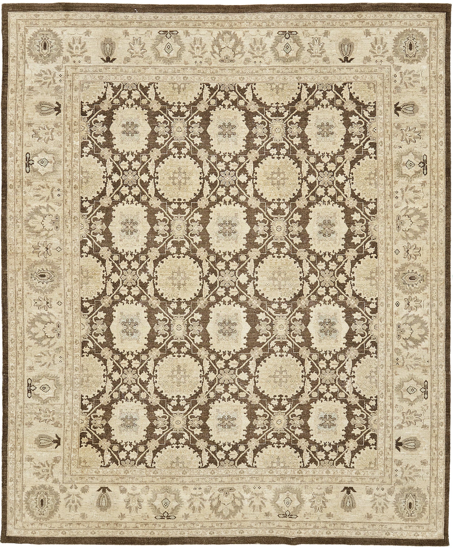 Vintage Style Mahal Design Rug D5137
