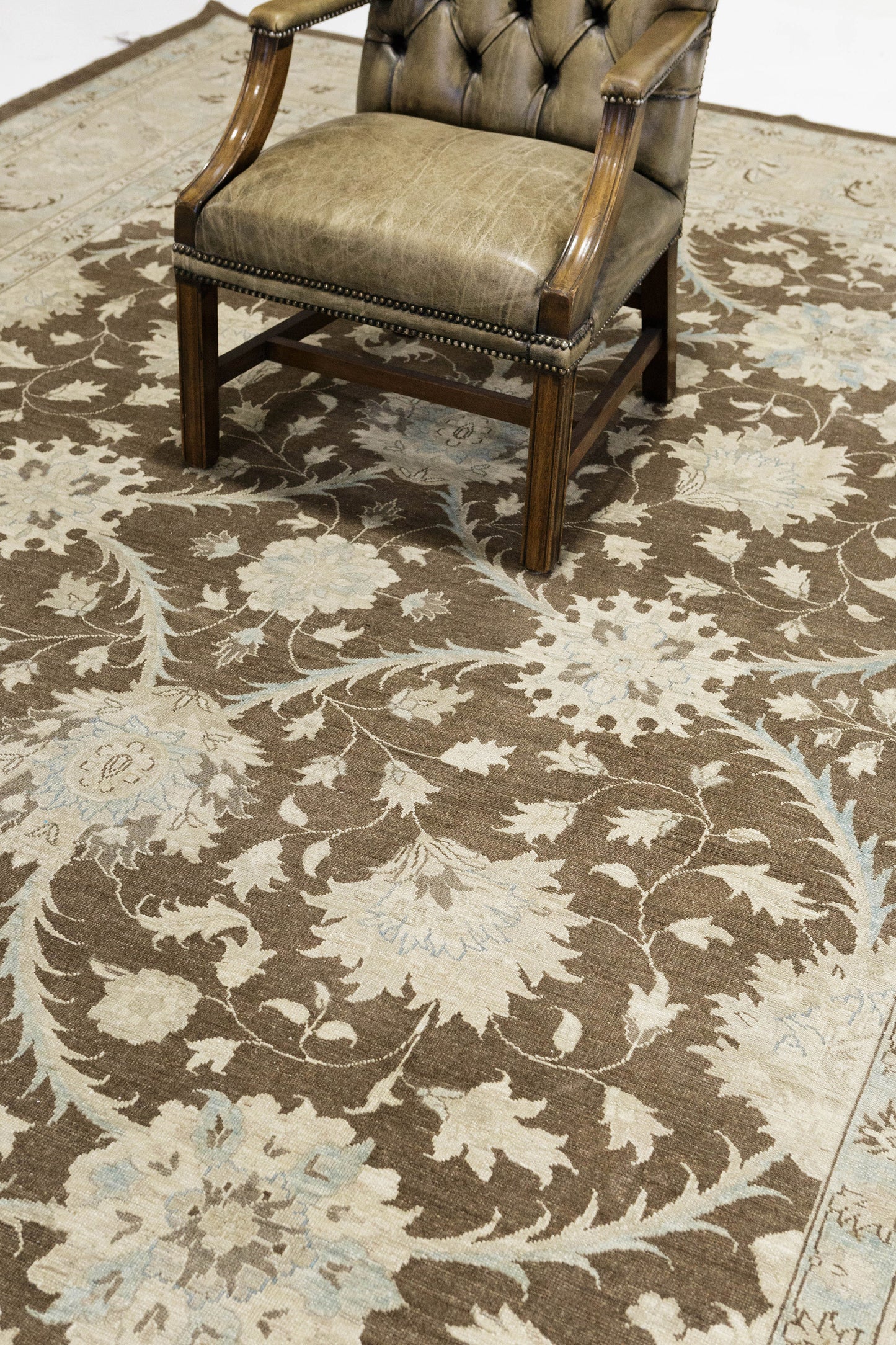 Vintage Style Sultanabad Revival Rug
