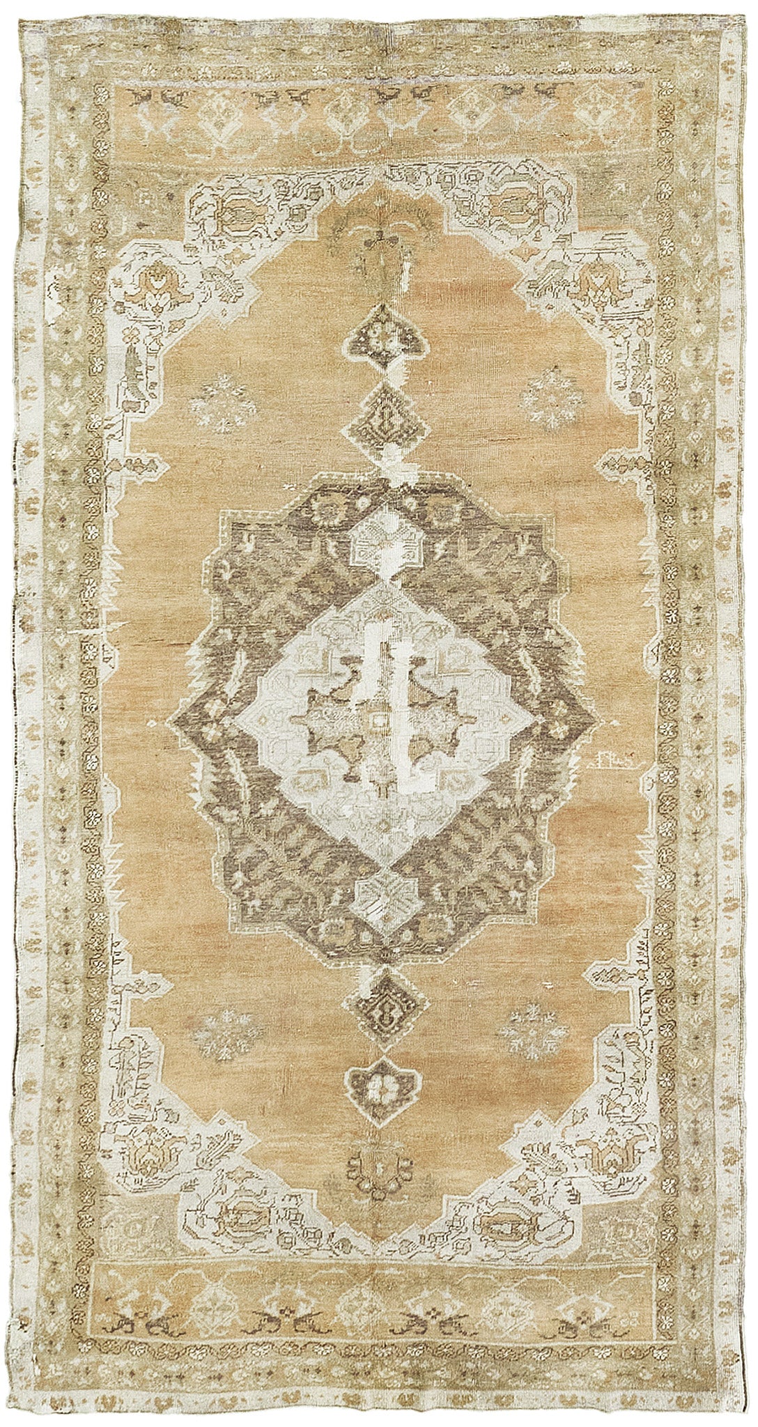 Vintage Turkish Anatolian Rug - hand-knotted in Turkey - one-of-a-kind handmade area rug [#92]