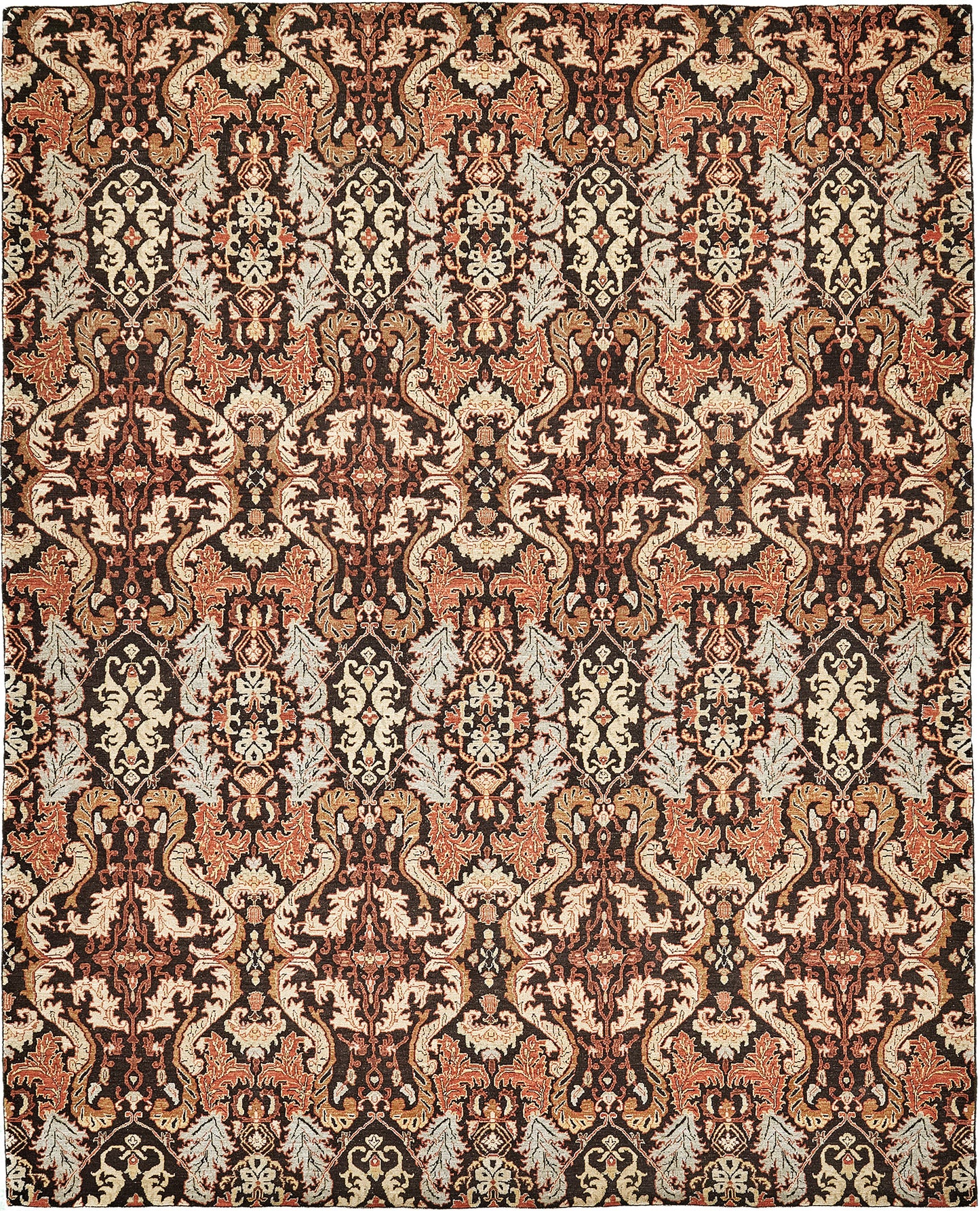 Natural Dye Transitional Design Rug