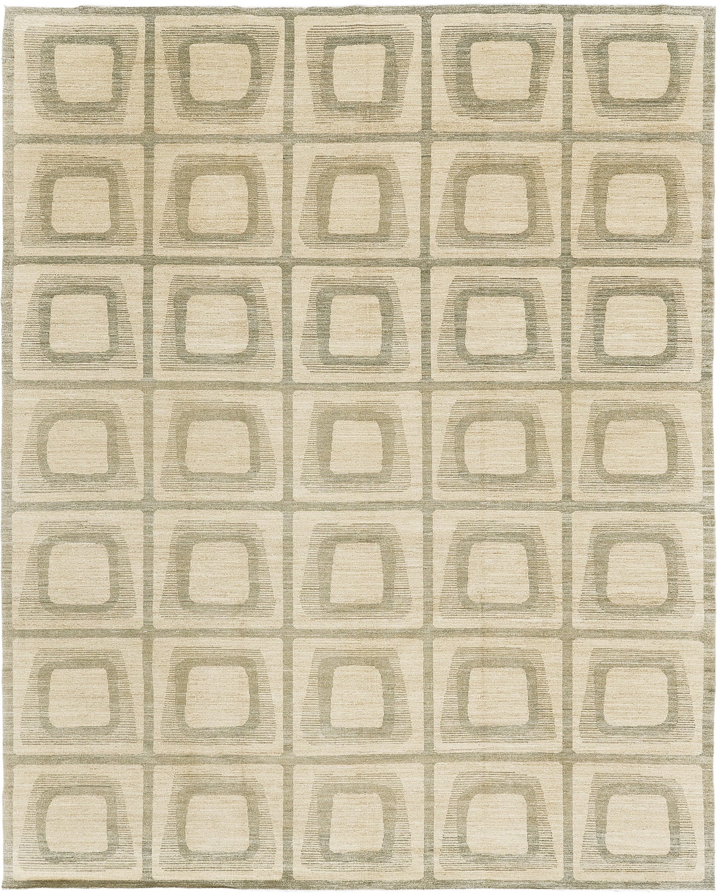 Vintage Style Rapture Collection Transitional Design Rug