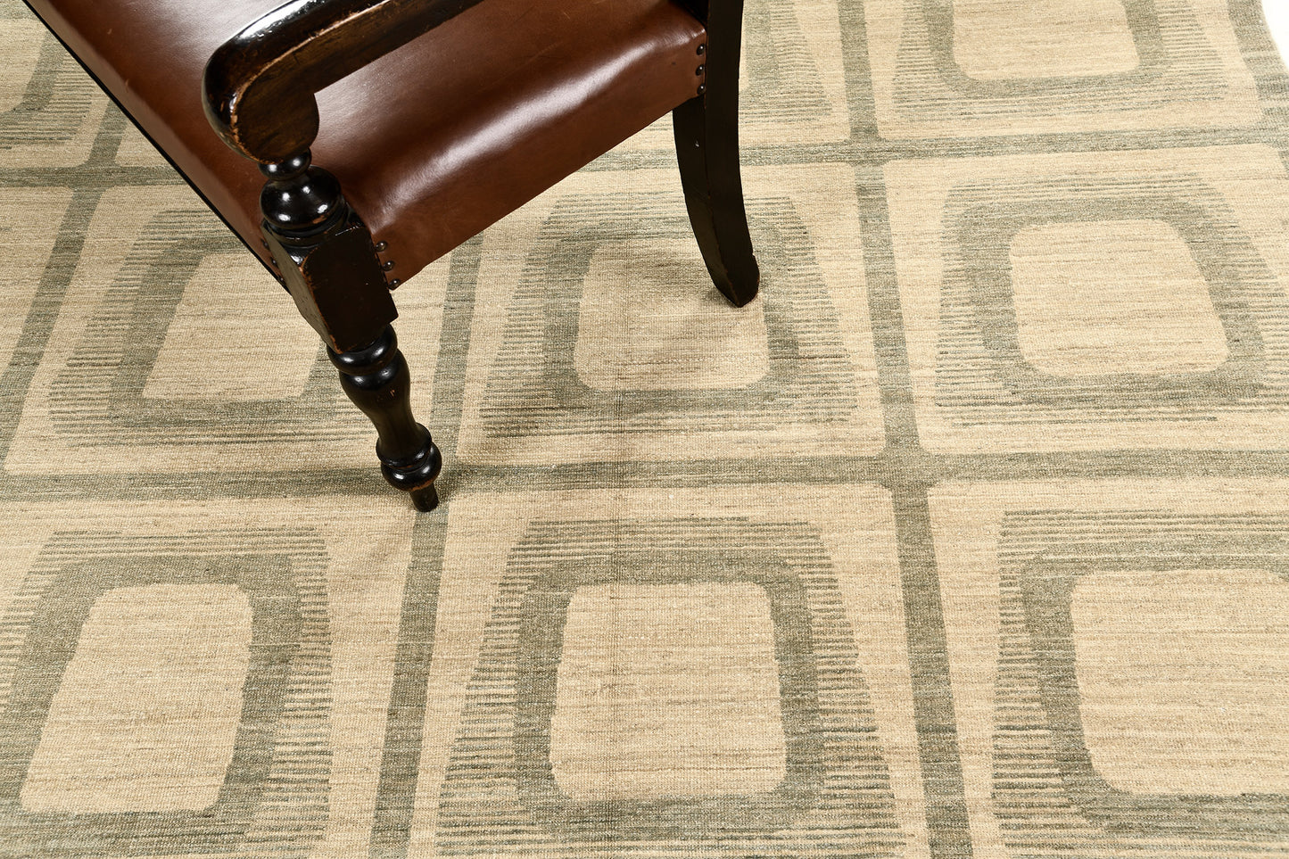 Vintage Style Rapture Collection Transitional Design Rug