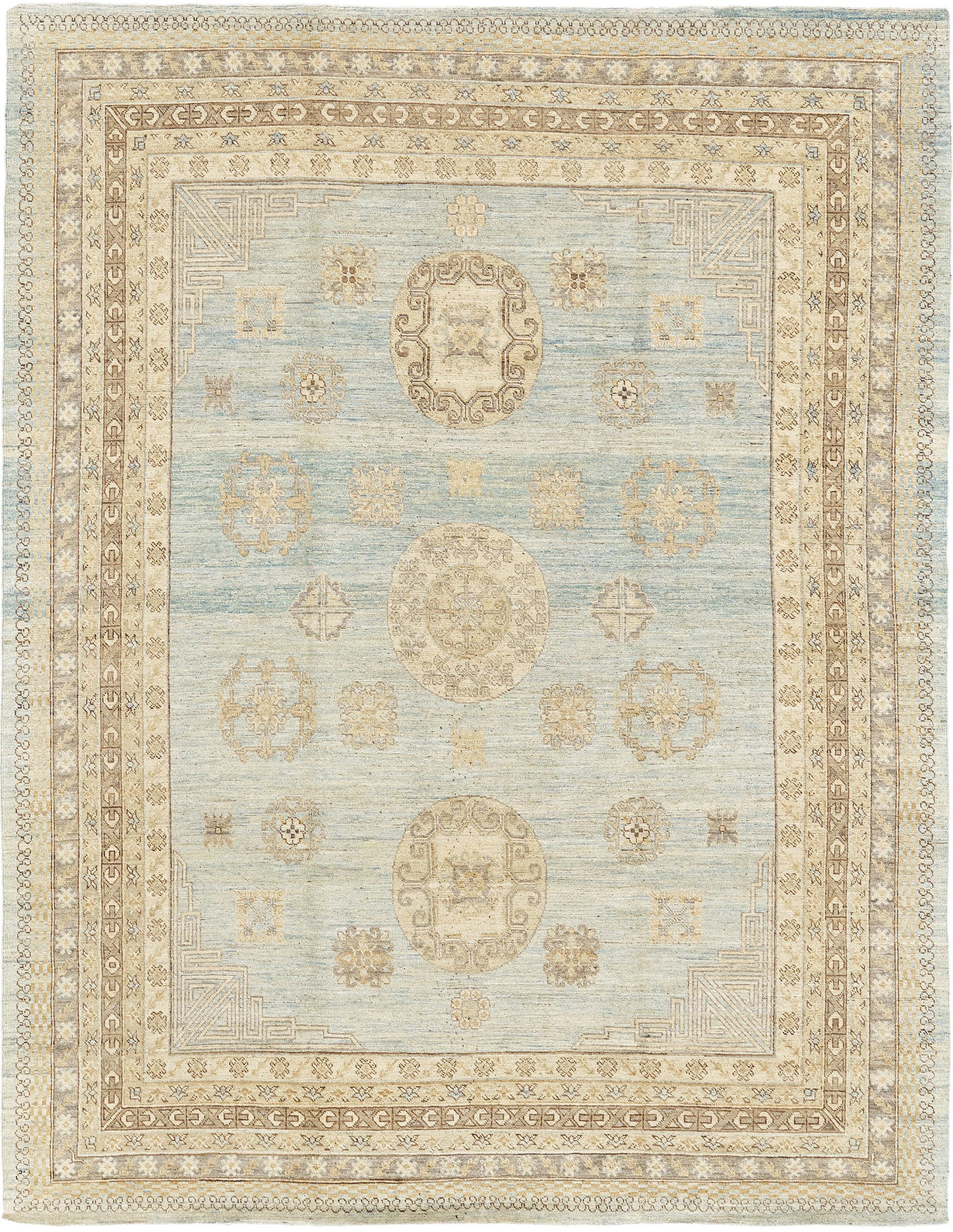 18th Century Khotan Design Revival D5387 Safira