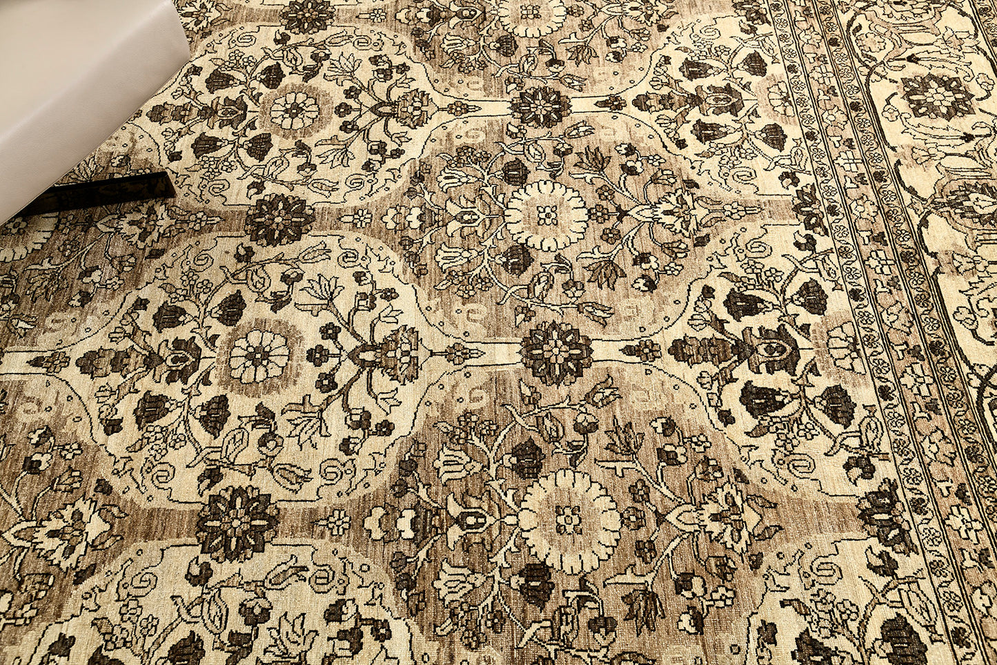 Vintage Style Tabriz Revival Rug