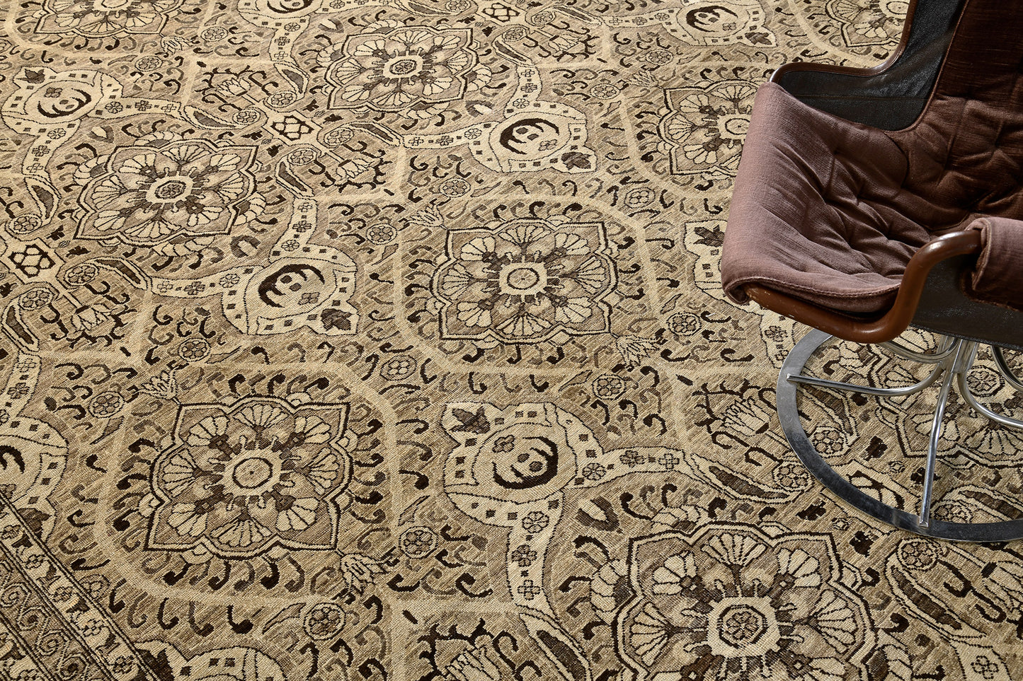 Vintage Style Agra Revival Rug