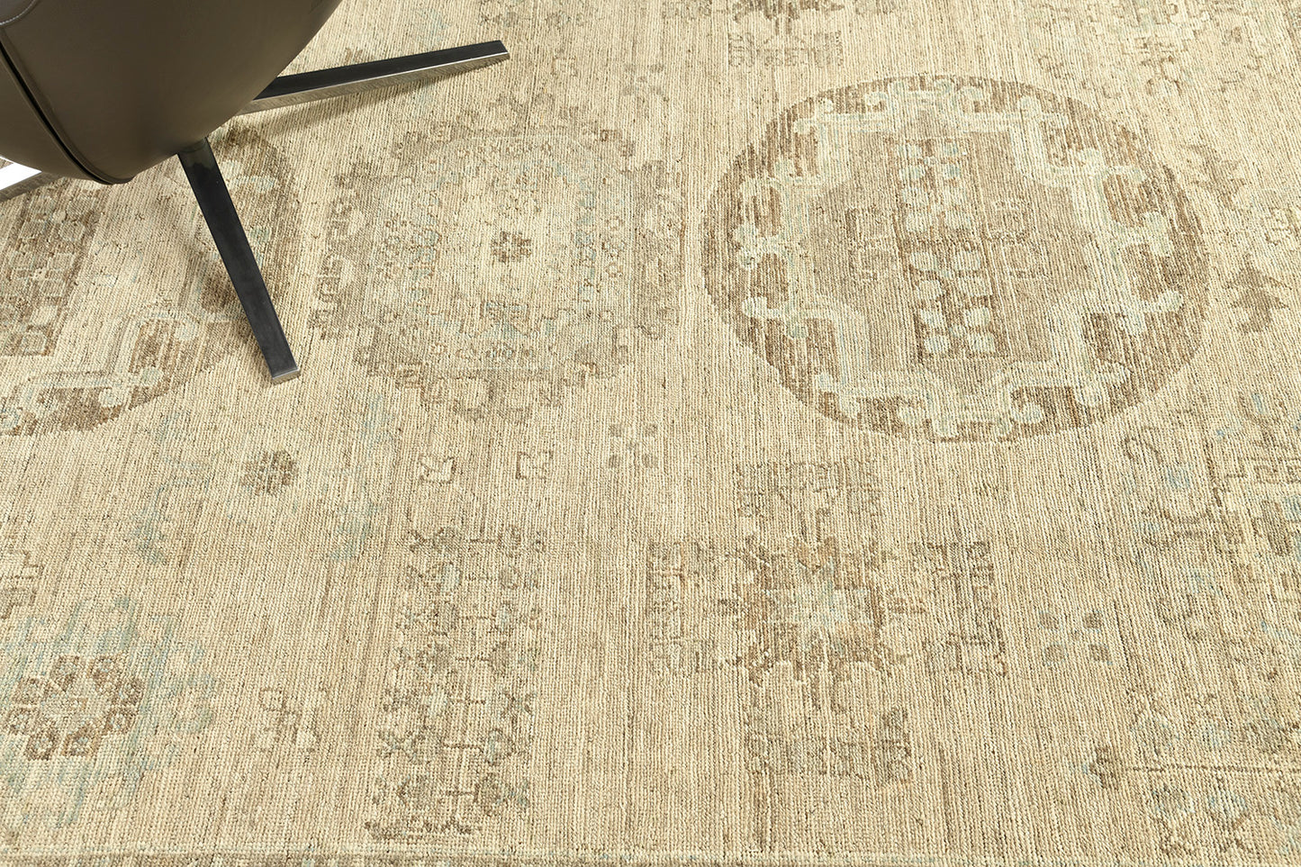 Vintage Style Khotan Revival Rug