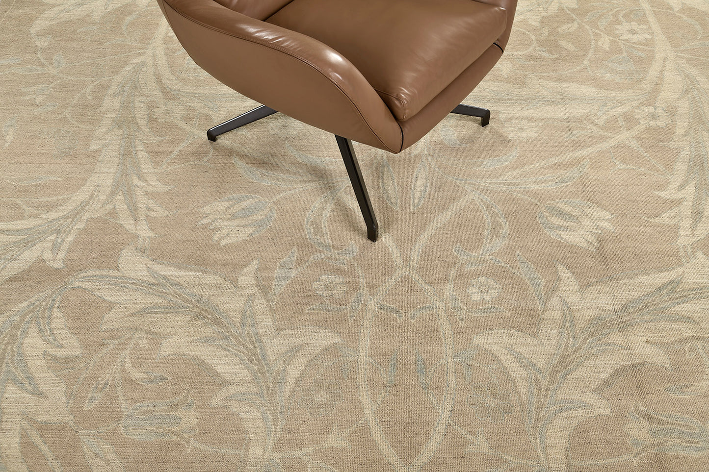 Vintage Style William Morris Design Rug