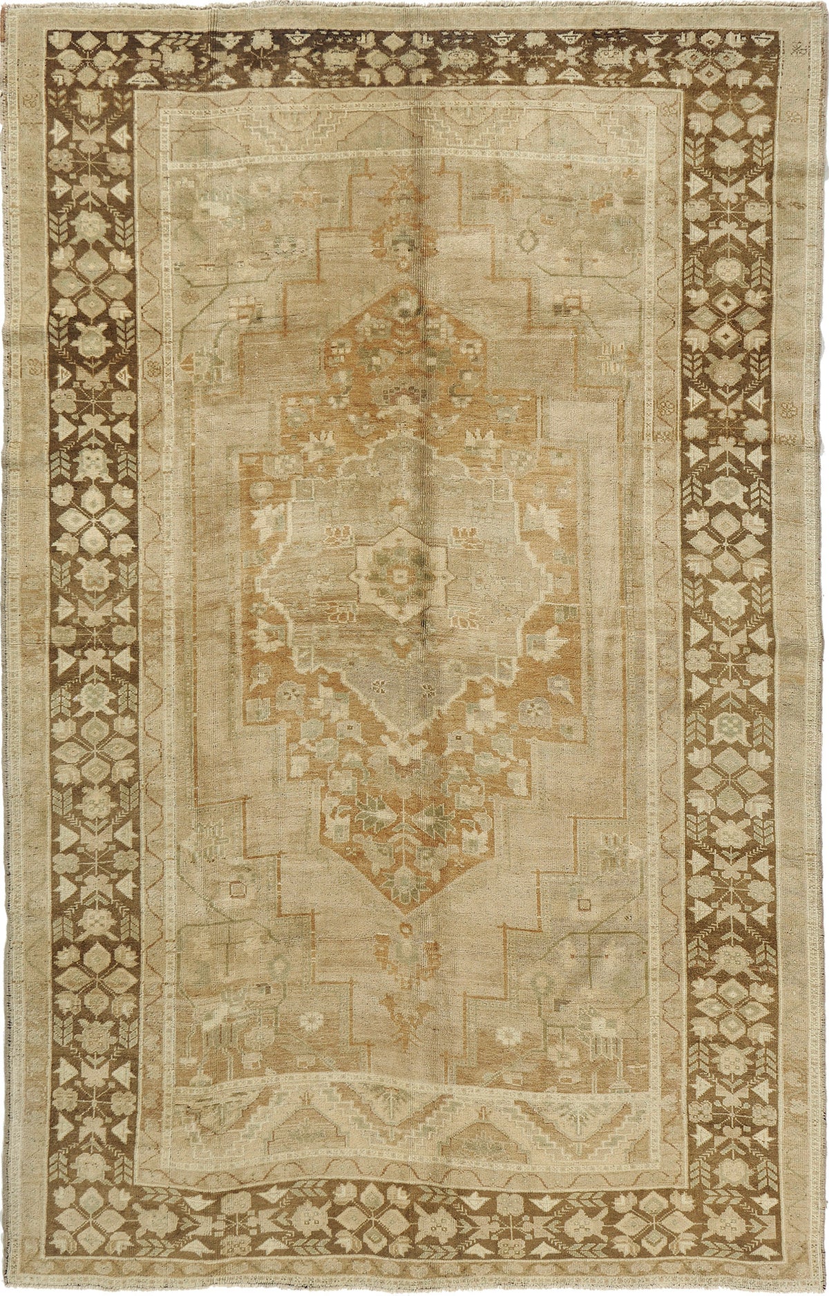 Vintage Turkish Anatolian Kars Rug - hand-knotted in Turkey - one-of-a-kind handmade area rug [#5]