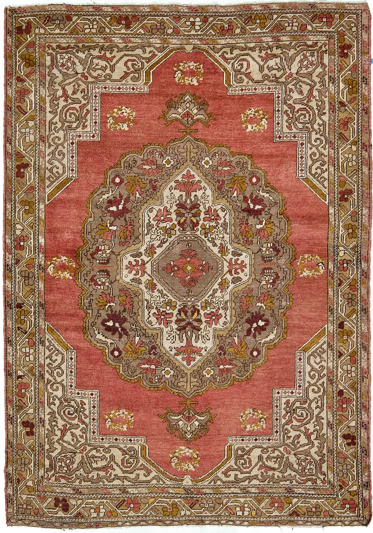 Vintage Turkish Anatolian Rug - hand-knotted in Turkey - one-of-a-kind handmade area rug [#83]