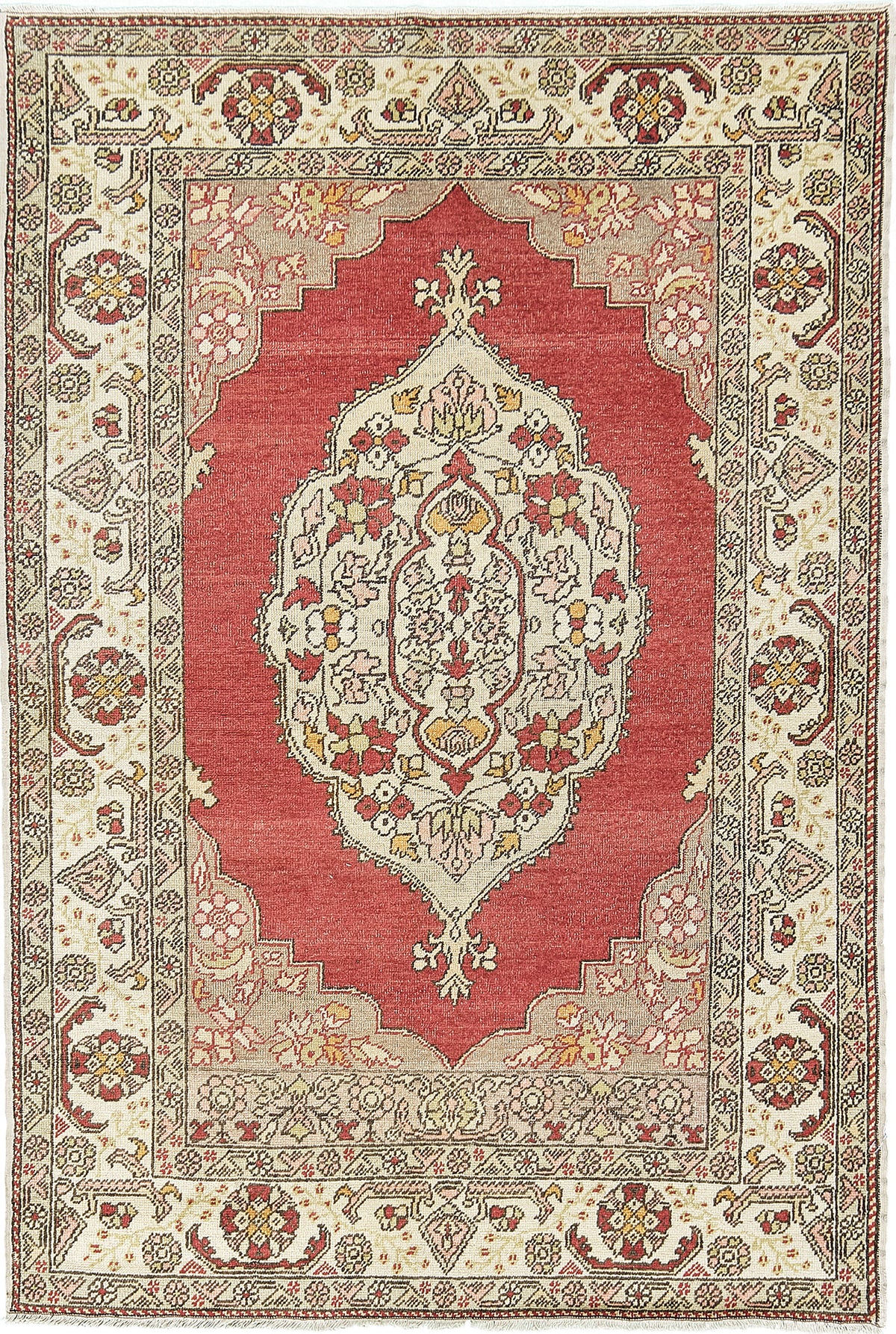 Vintage Turkish Anatolian Rug - hand-knotted in Turkey - one-of-a-kind handmade area rug [#82]