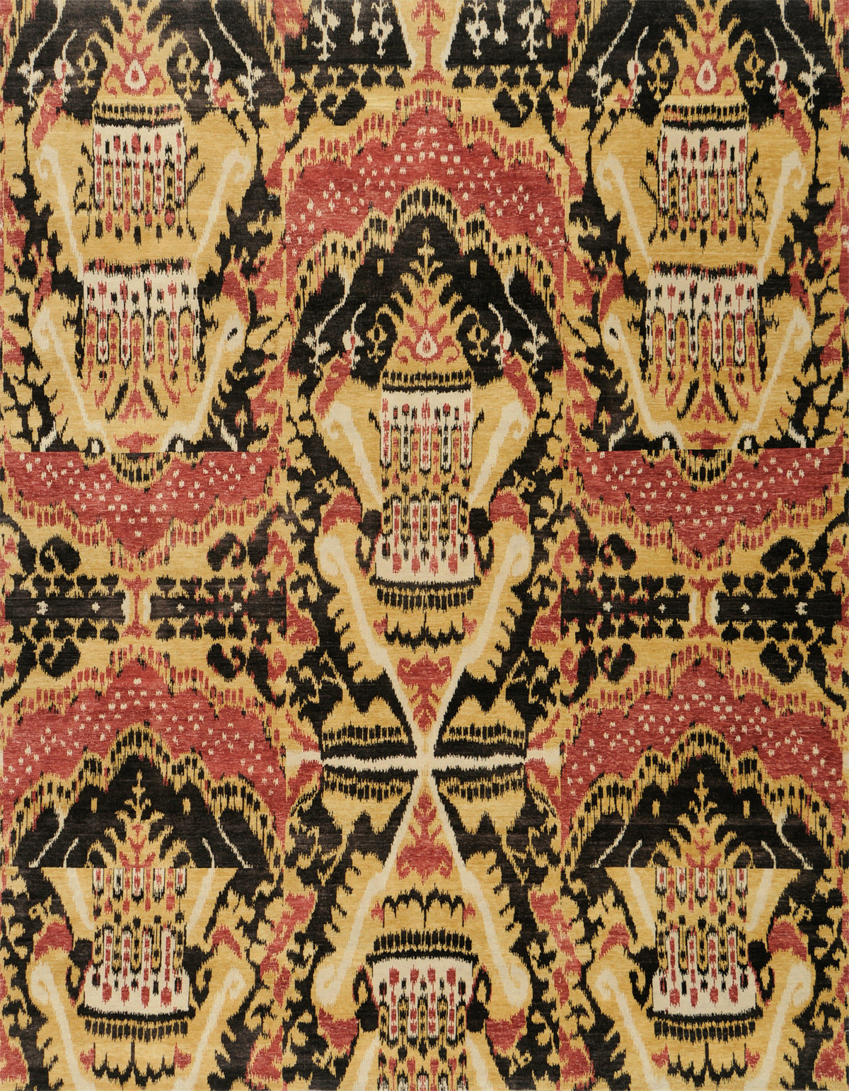 Ikat Design Rug Chapan