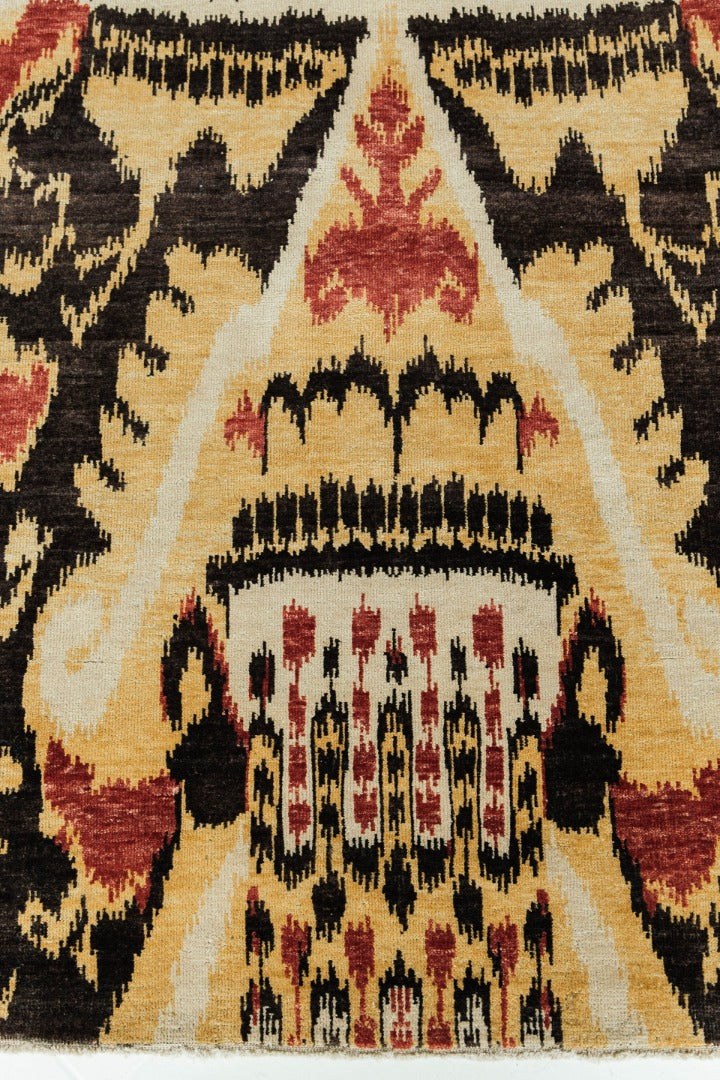 Ikat Design Rug Chapan