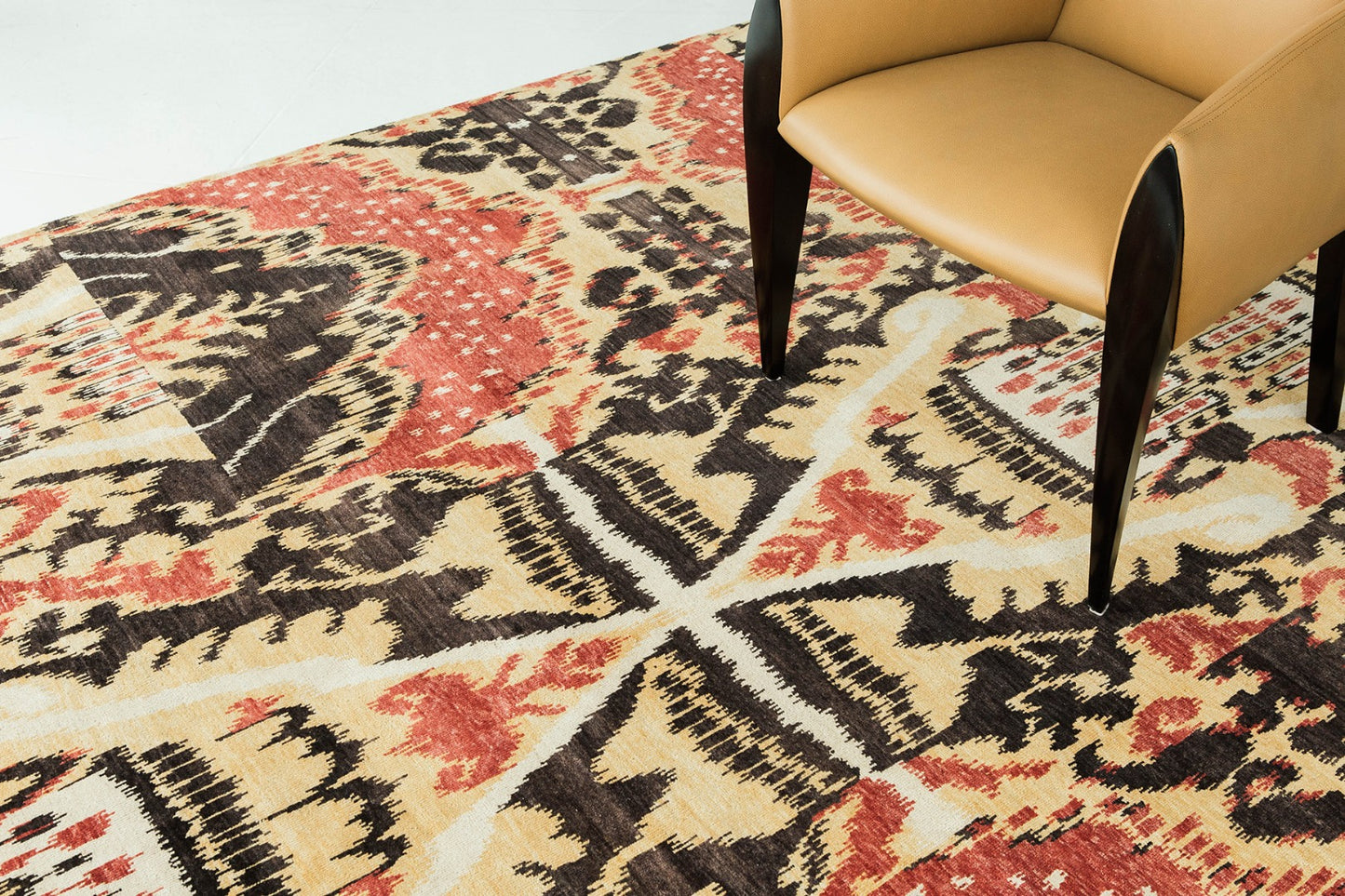 Ikat Design Rug Chapan