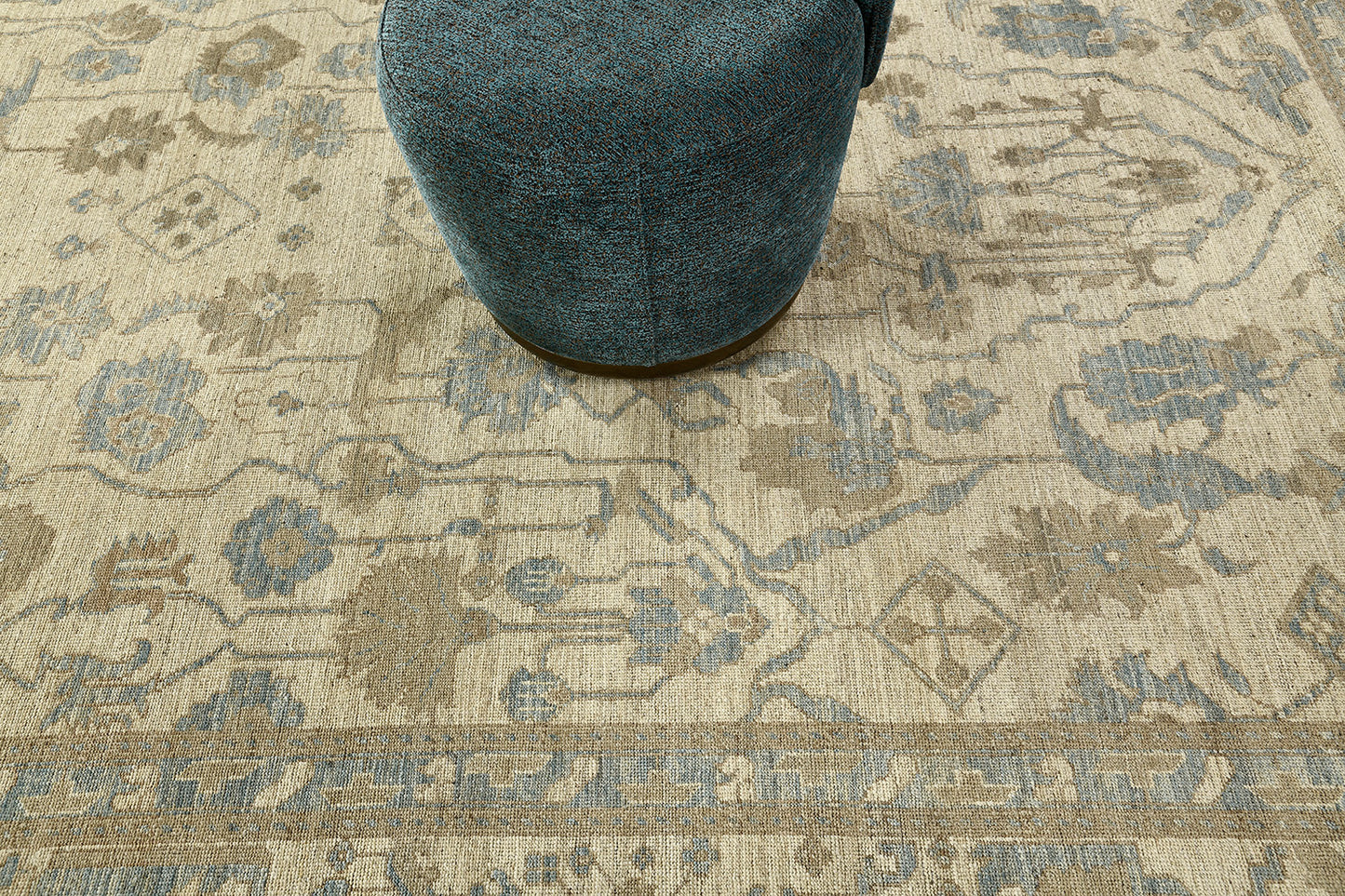 Vintage Style Sultanabad Revival Rug