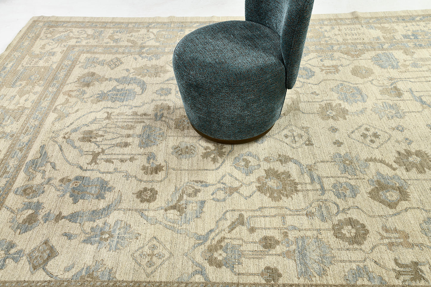 Vintage Style Sultanabad Revival Rug