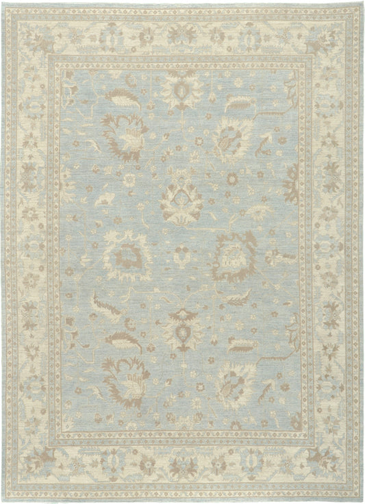 Vintage Style Oushak Revival Rug