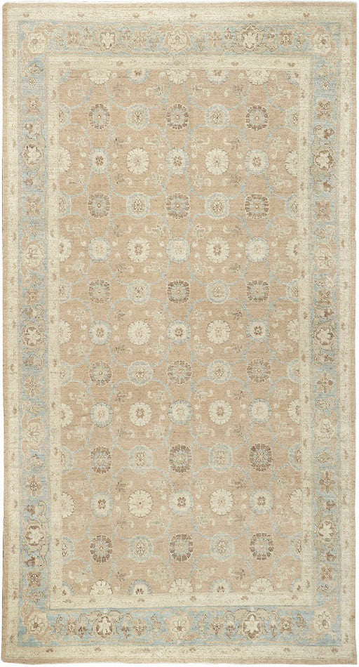 Vintage Style Varamin Design Runner Safira - narrow runner - one-of-a-kind handmade area rug