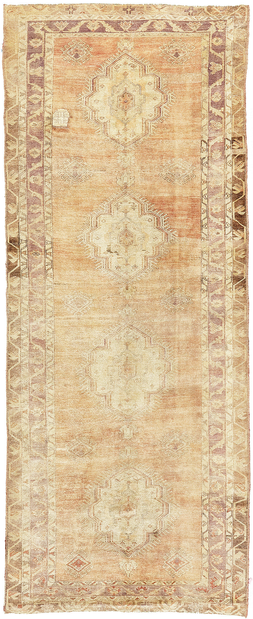 Vintage Turkish Anatolian Runner - hand-knotted in Turkey - one-of-a-kind handmade area rug [#18]