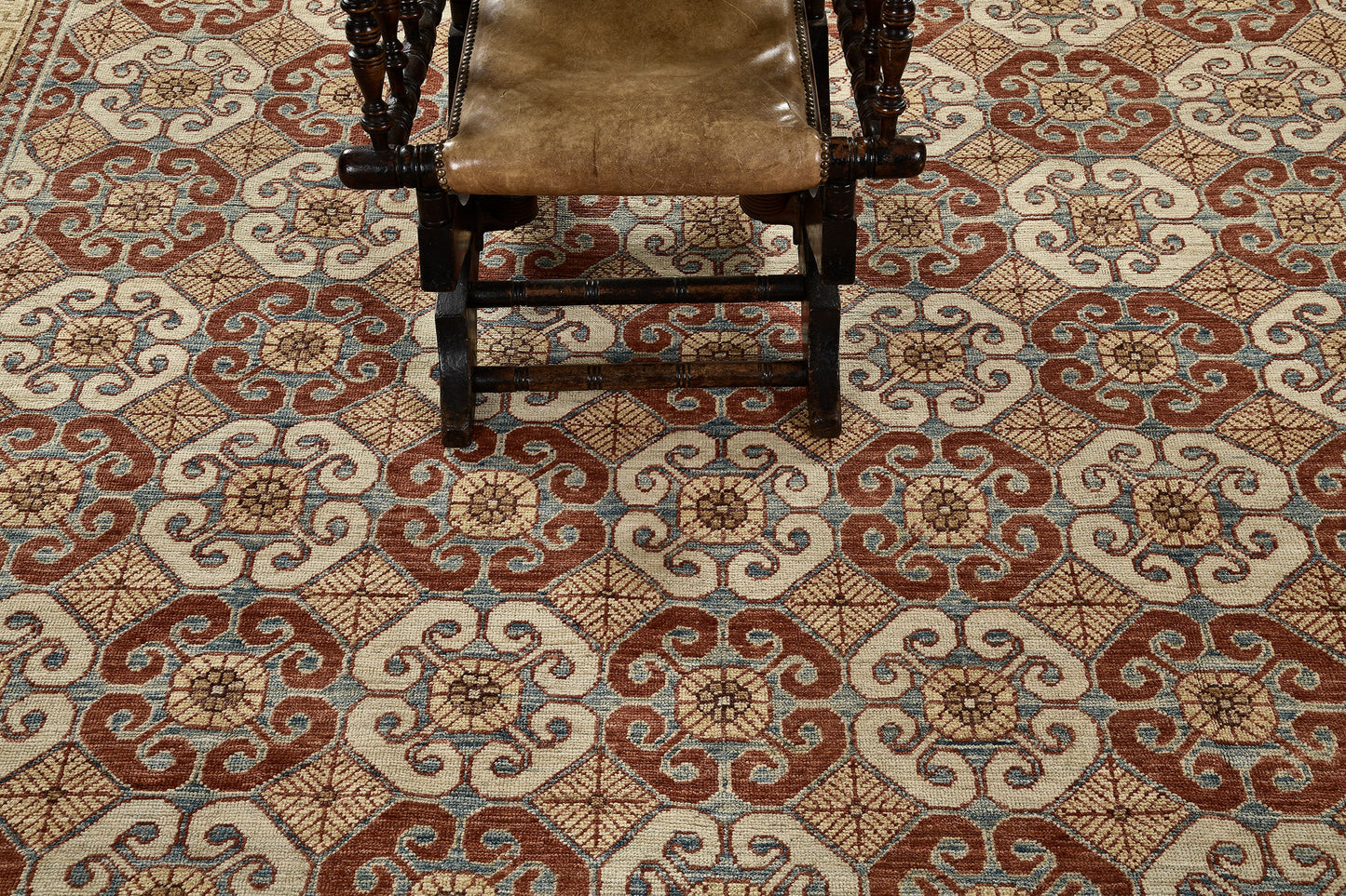 Natural Dye Mamluk Design Rug Fable Collection D5557