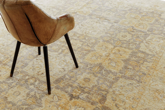 Natural Dye Agra Design Rug Bliss Collection D5559