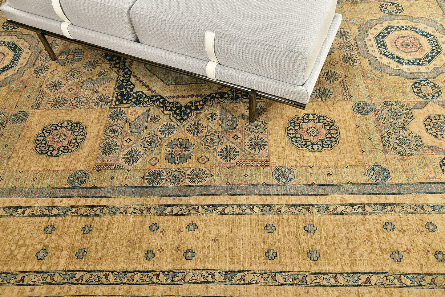 Natural Dye Mamluk Design Rug Fable Collection D5566
