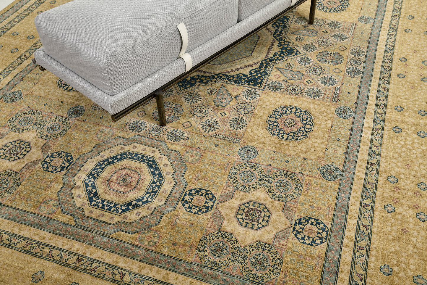 Natural Dye Mamluk Design Rug Fable Collection D5566