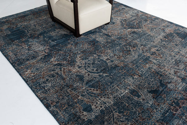 Transitional Design Rug Allure Fiore - close-up of weave texture and pile [#4]