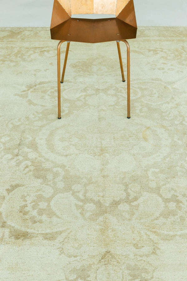 Vintage Turkish Anatolian Rug - hand-knotted in Turkey - styled in room setting [#75]