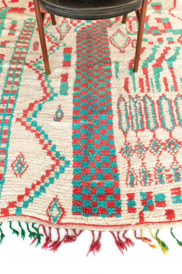 Modern Rug Image 13600 Vintage Moroccan Rug Azilal Tribe Atlas Collection