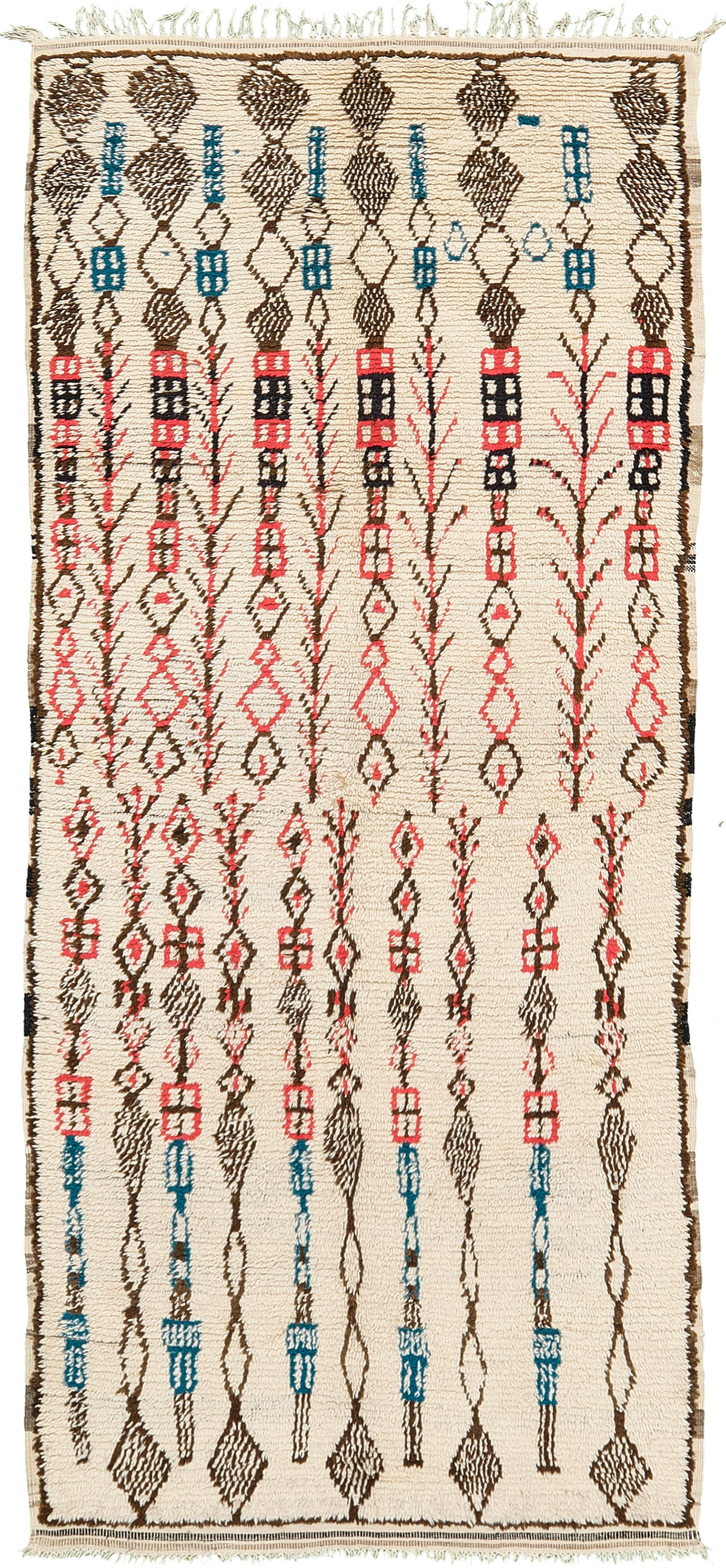 Modern Rug Image 12607 Vintage Moroccan Azilal Tribe Berber Rug