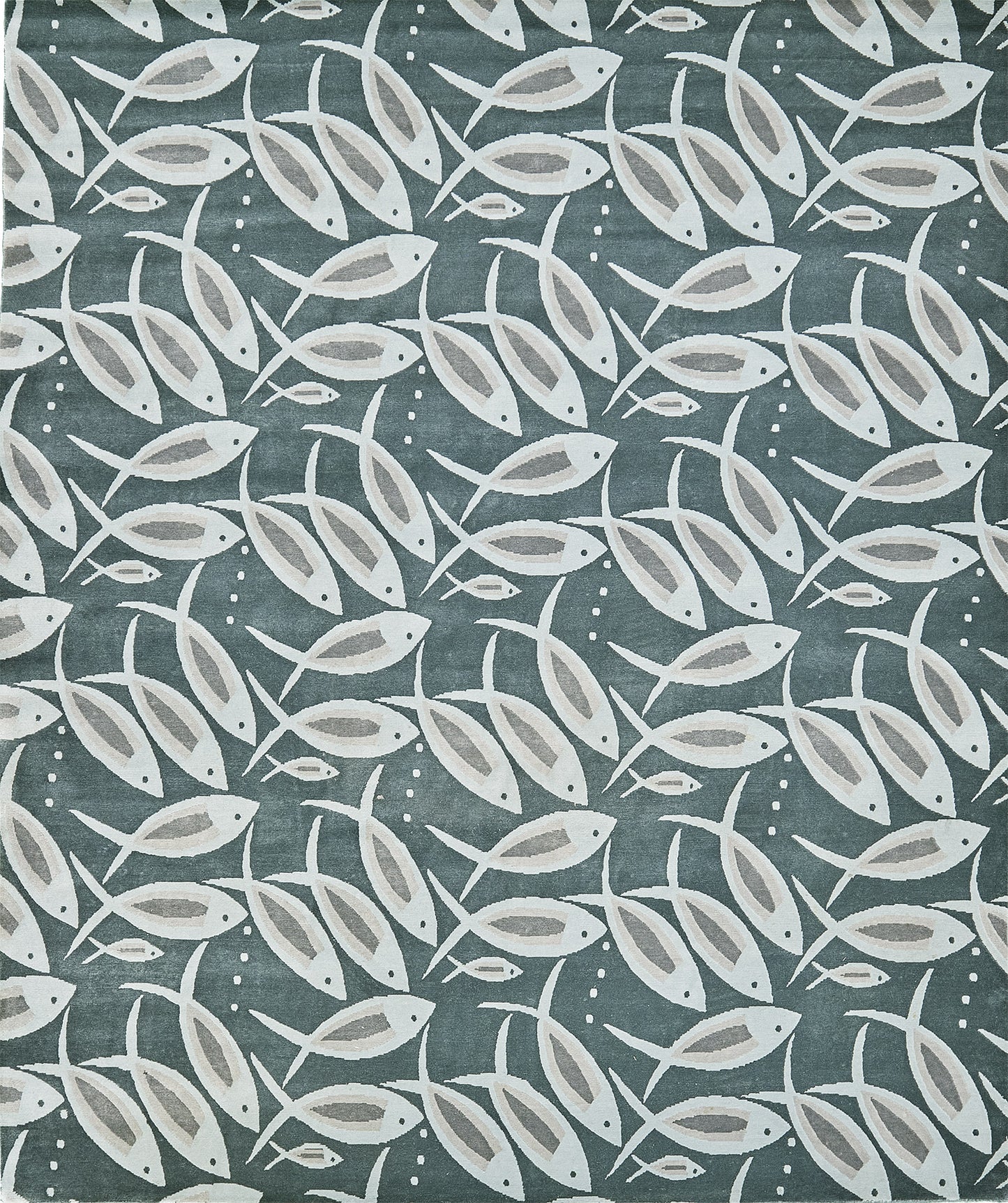 Modern Design Fish Design Rug