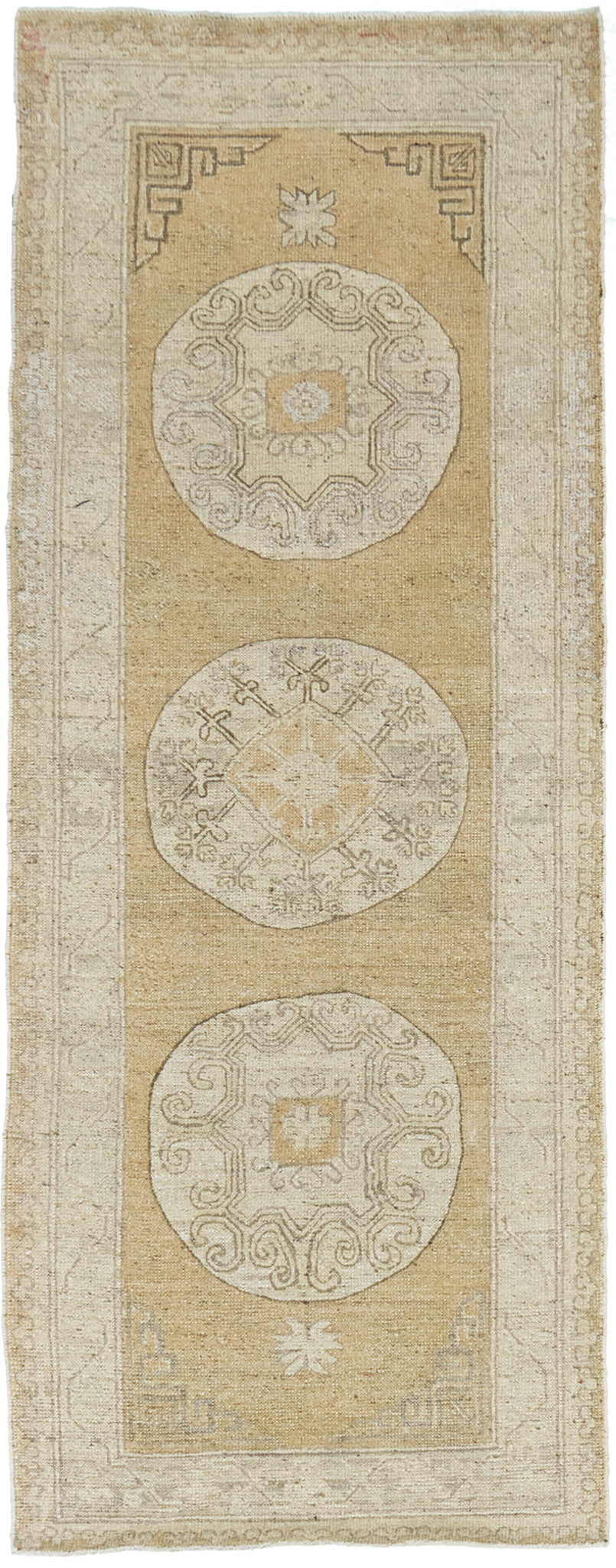 18th Century Khotan Design Revival Runner D5387