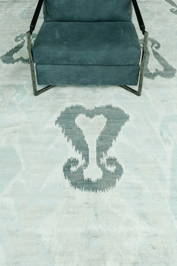 Ikat Design Rug Ajanta